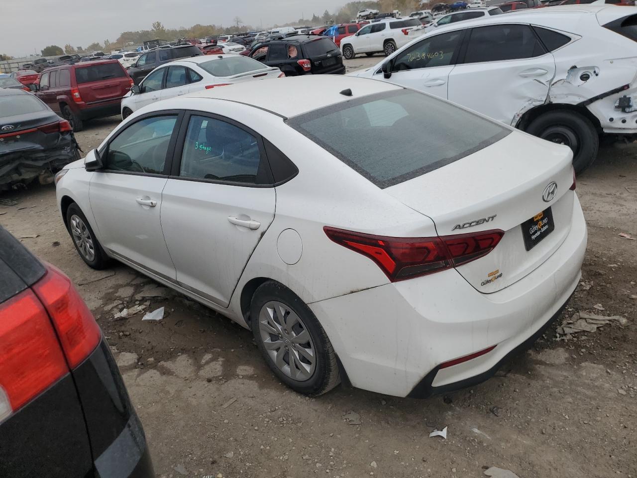 2022 HYUNDAI ACCENT SE VIN:3KPC24A60NE154546