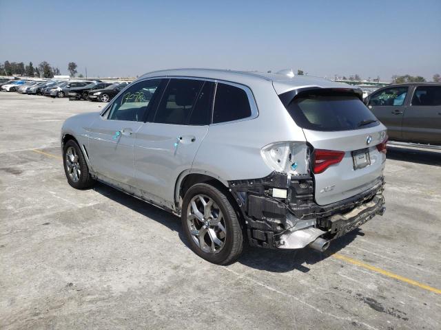 2021 BMW X3 SDRIVE30I VIN: 5UXTY3C06M9E63430