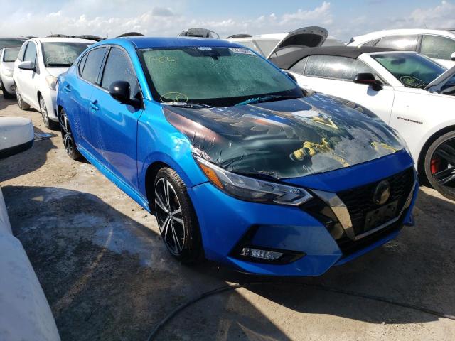 2021 NISSAN SENTRA SR VIN: 3N1AB8DV3MY281762