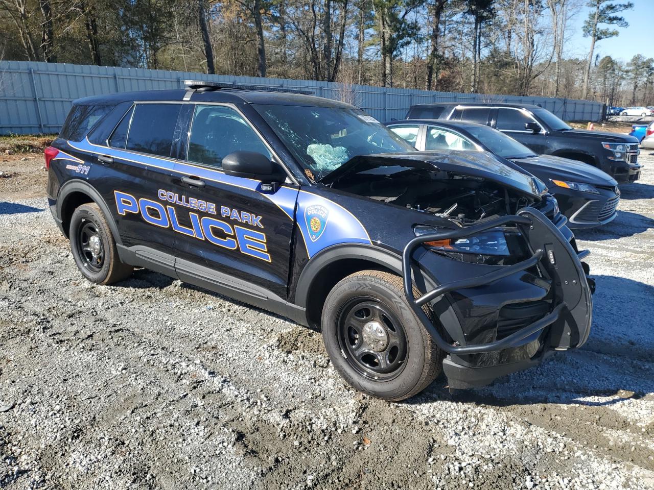 2022 FORD EXPLORER POLICE INTERCEPTOR VIN:1FM5K8AB1NGB74880