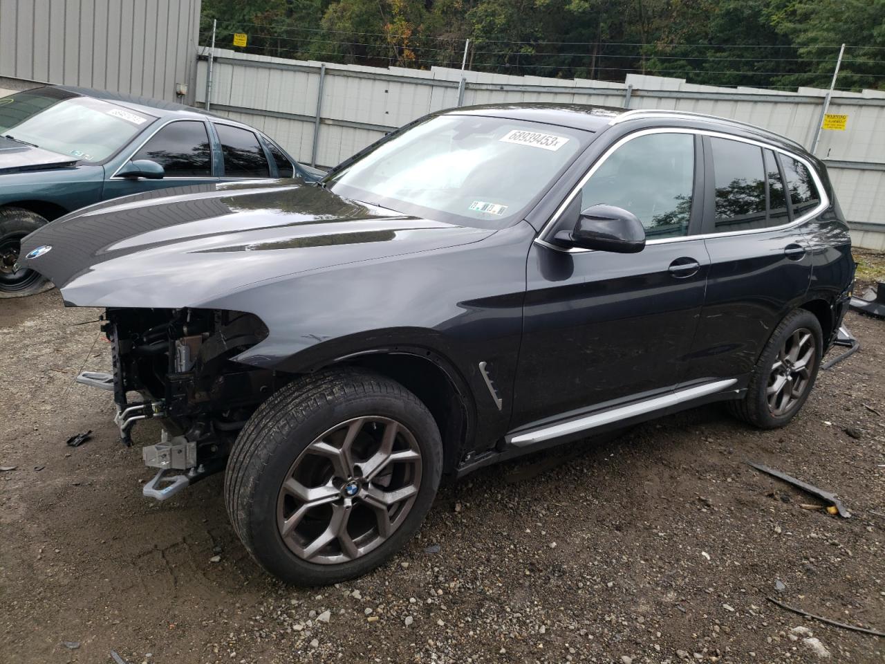 2022 BMW X3 XDRIVE30I VIN:WBX57DP01NN184621