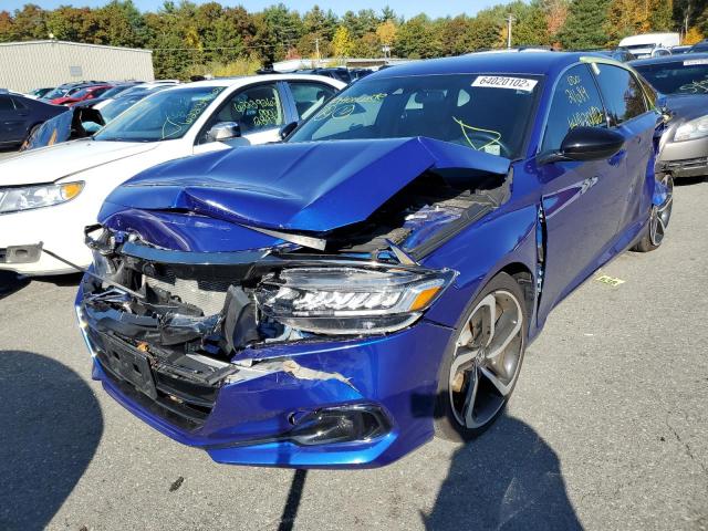 2021 HONDA ACCORD SPORT VIN: 1HGCV1F36MA051316