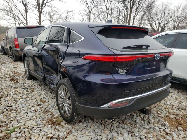 2021 TOYOTA VENZA LE VIN: JTEAAAAH1MJ007594