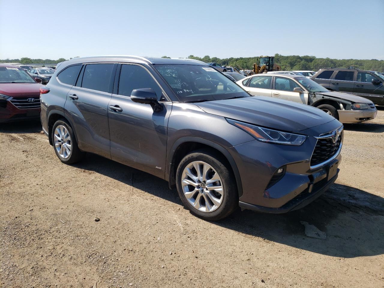 2022 TOYOTA HIGHLANDER HYBRID LIMITED VIN:5TDXBRCHXNS554293