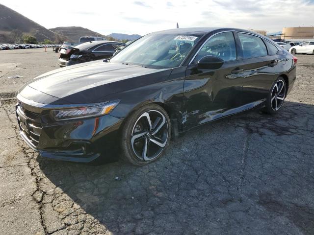 2021 HONDA ACCORD SPORT SE VIN: 1HGCV1F40MA101863