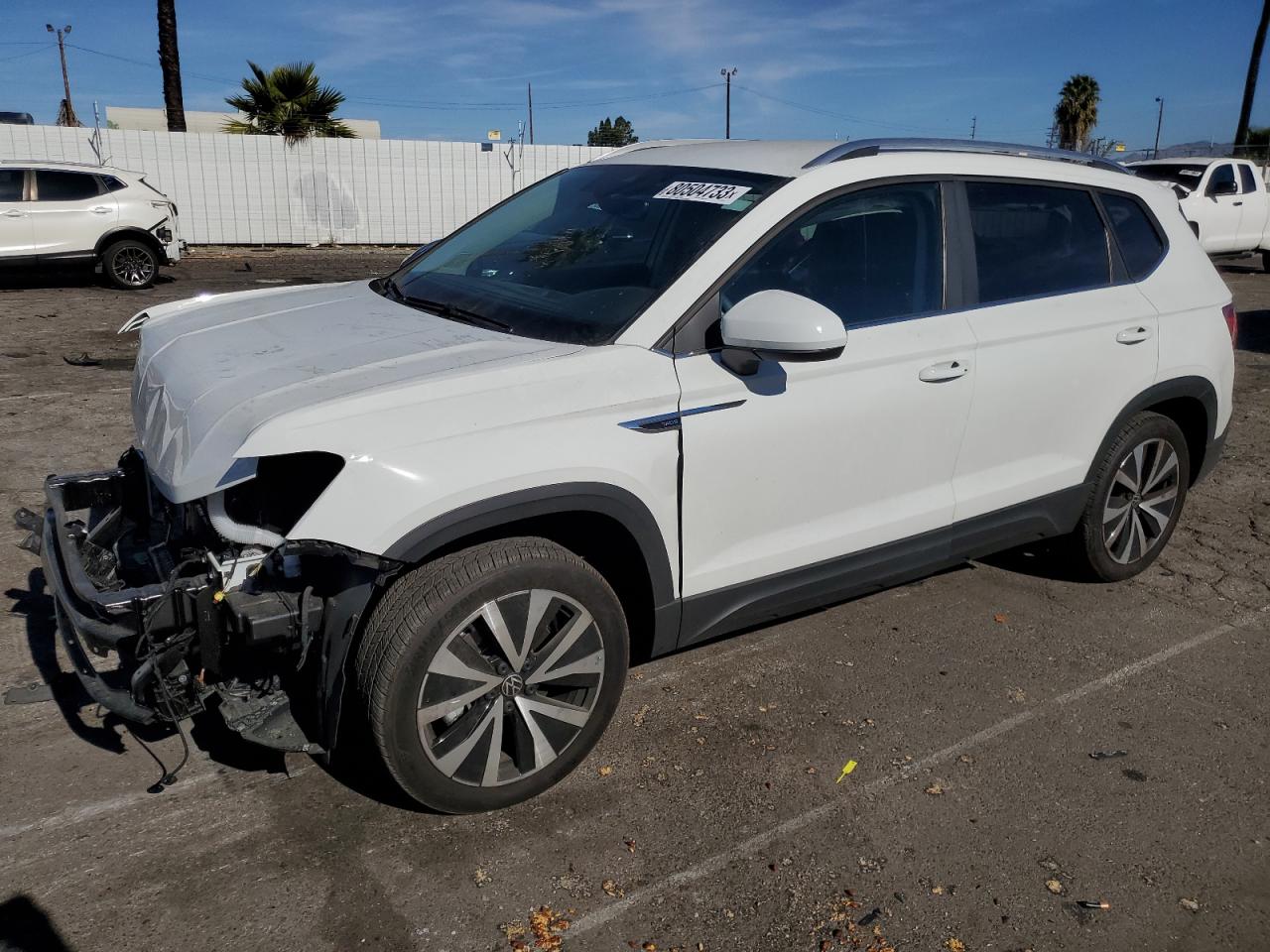 2023 VOLKSWAGEN TAOS SE VIN:3VVSX7B21PM377134