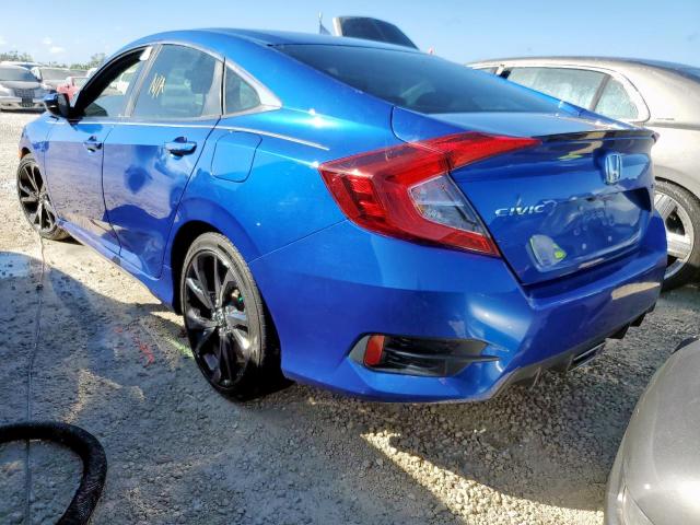 2021 HONDA CIVIC SPORT VIN: 2HGFC2F86MH511791