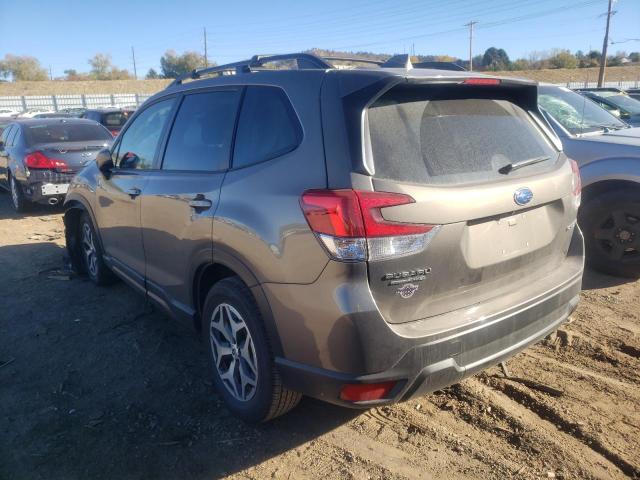 2021 SUBARU FORESTER PREMIUM VIN: JF2SKAJC6MH578386