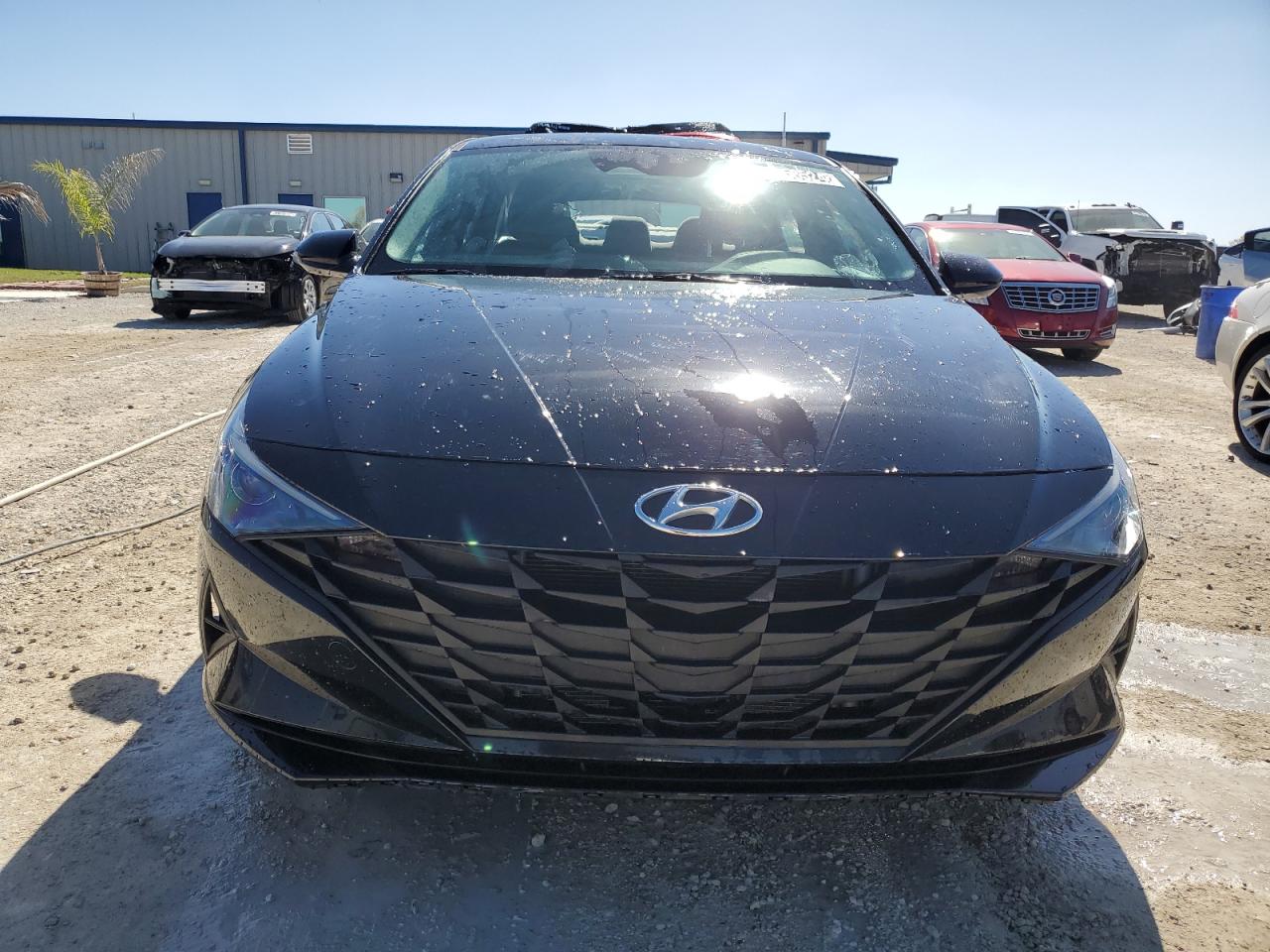 2022 HYUNDAI ELANTRA BLUE VIN:KMHLM4AJ3NU014843