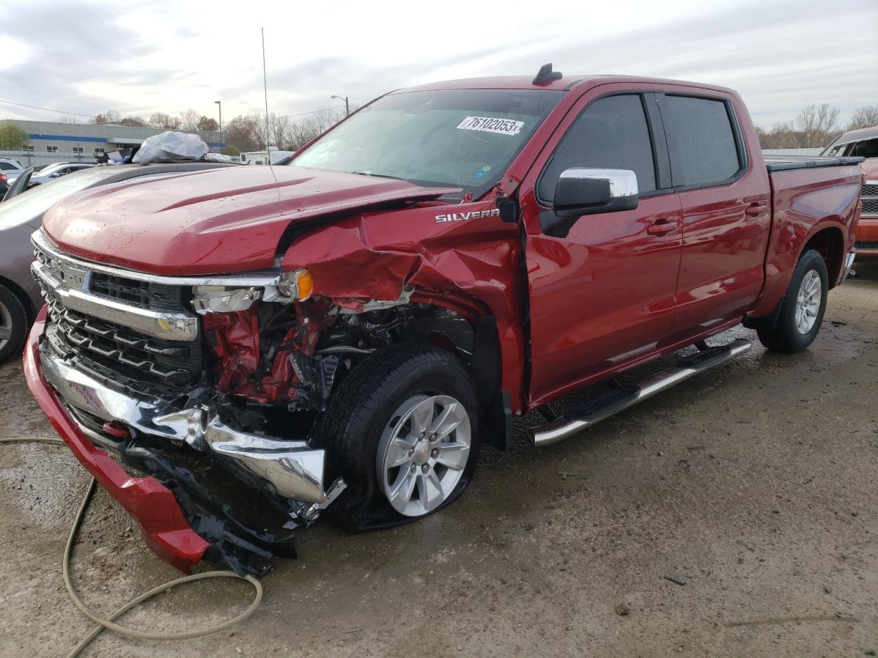 2022 CHEVROLET SILVERADO K1500 LT VIN:1GCUDDED1NZ524236