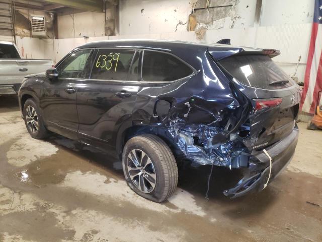 2021 TOYOTA HIGHLANDER XLE VIN: 5TDGZRBH5MS151706