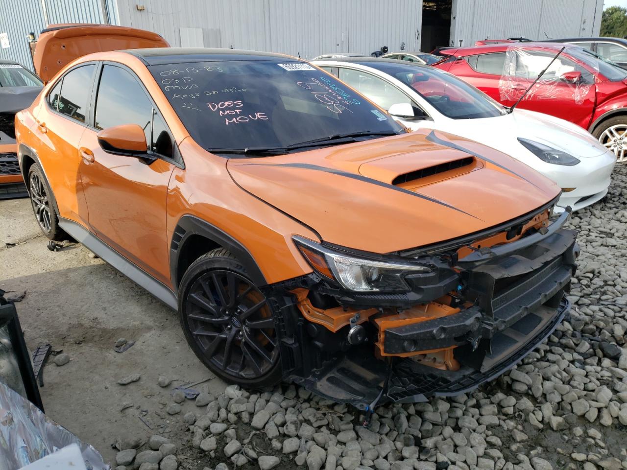 2022 SUBARU WRX PREMIUM VIN:JF1VBAF68N9011208