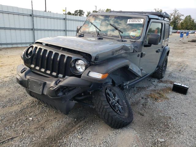 2021 JEEP WRANGLER UNLIMITED SPORT VIN: 1C4HJXDN2MW620270