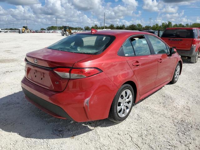 2021 TOYOTA COROLLA LE VIN: 5YFEPMAE0MP251650