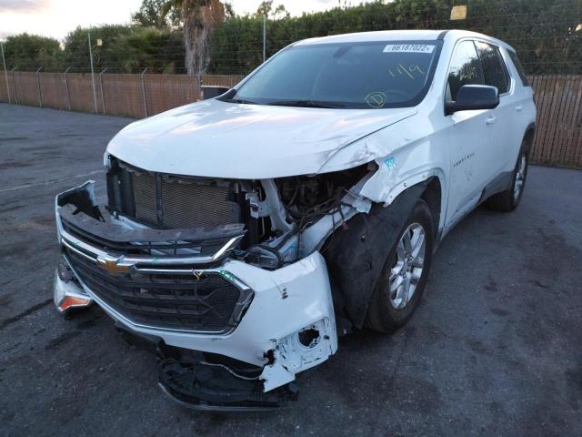 2021 CHEVROLET TRAVERSE LS VIN: 1GNERFKW7MJ129778