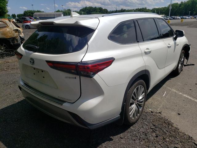 2021 TOYOTA HIGHLANDER HYBRID PLATINUM VIN: 5TDEBRCH0MS051815