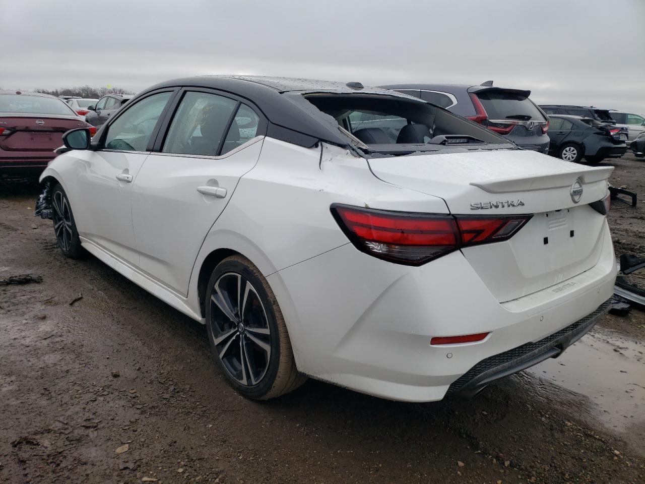 2022 NISSAN SENTRA SR VIN:3N1AB8DV5NY283255