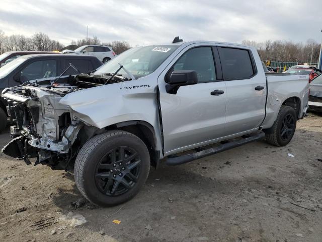 2021 CHEVROLET SILVERADO K1500 CUSTOM VIN: 1GCPYBEKXMZ350847