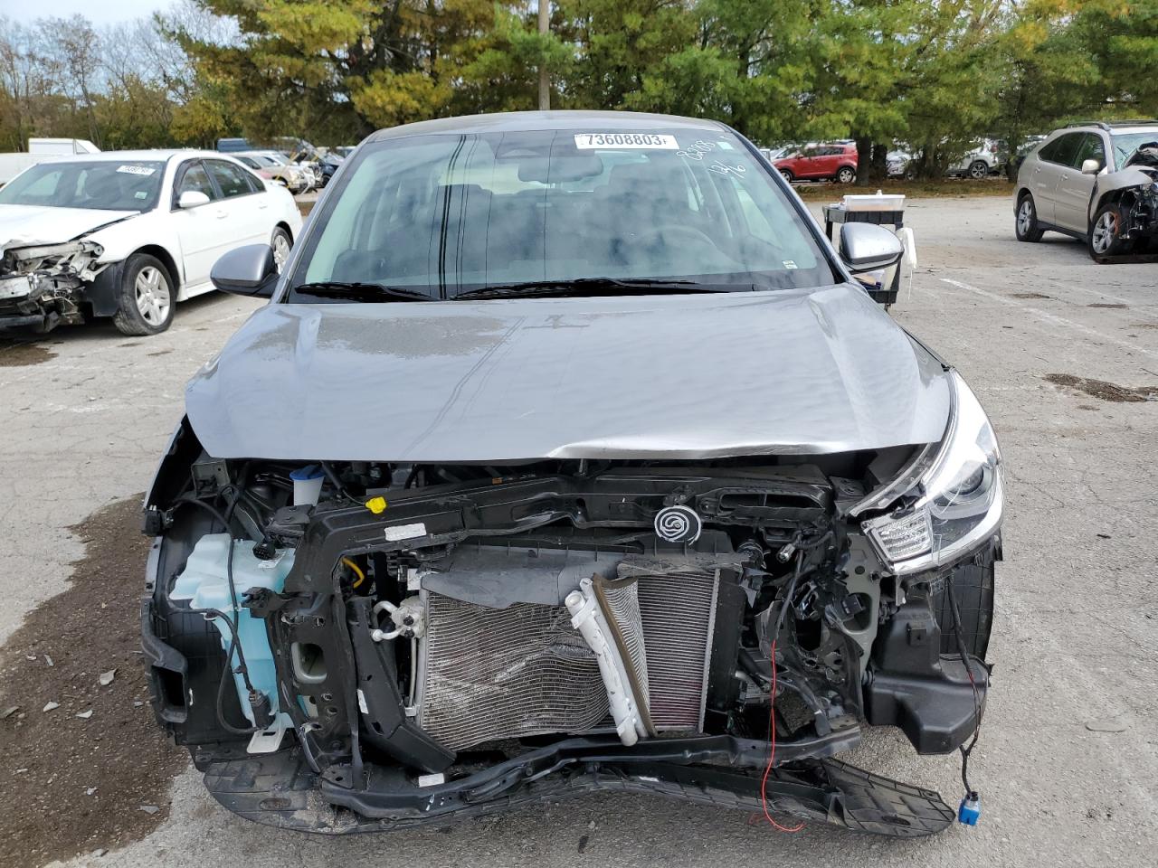 2022 KIA RIO LX VIN:3KPA24AD4NE458288