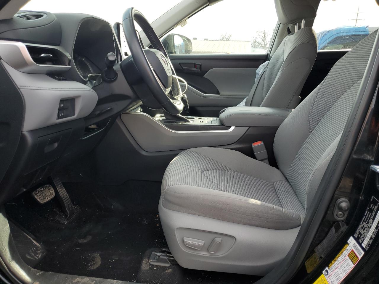 2022 TOYOTA HIGHLANDER L VIN:5TDBZRBH1NS576156