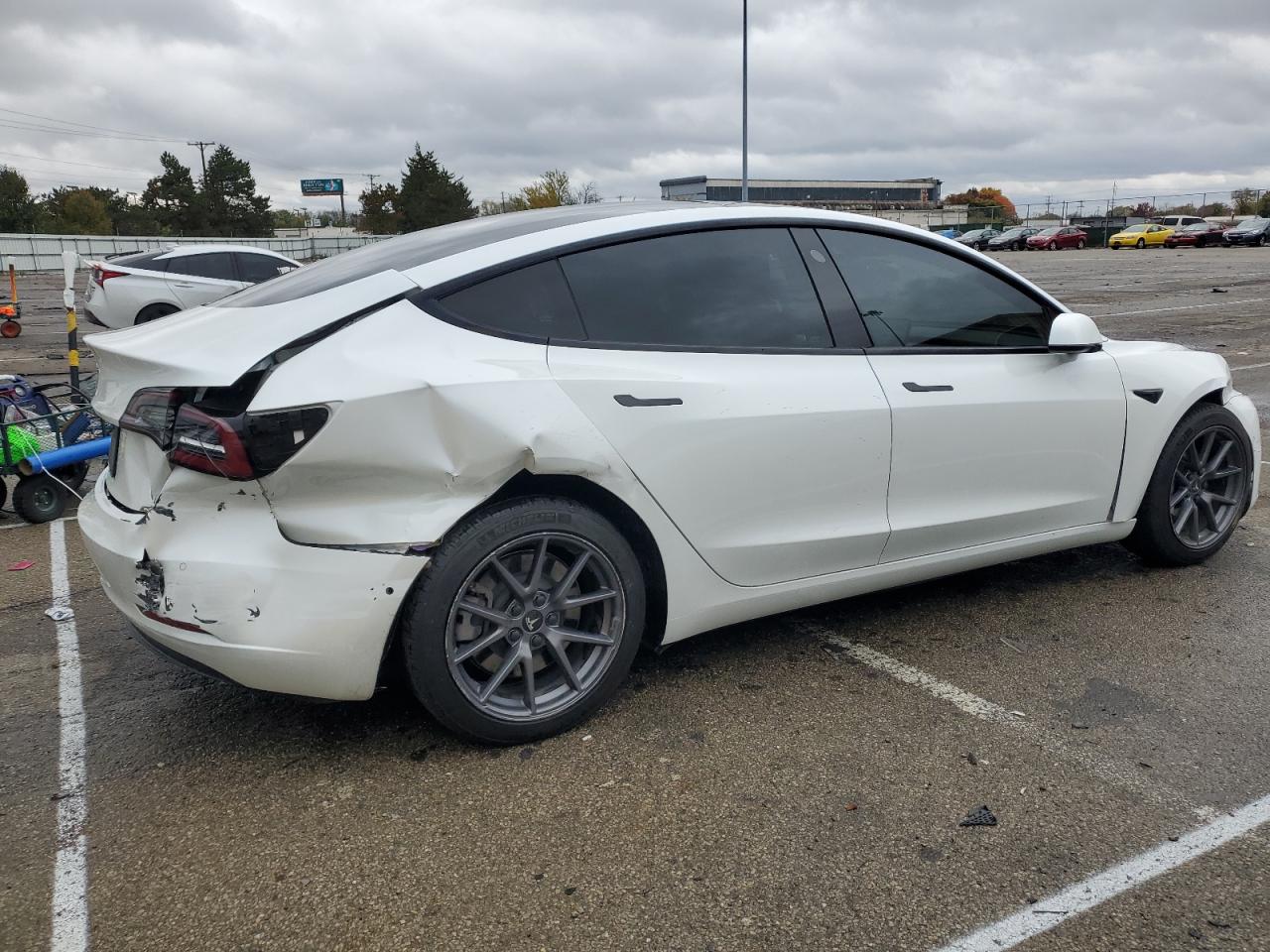 2022 TESLA MODEL 3  VIN:5YJ3E1EA6NF103776