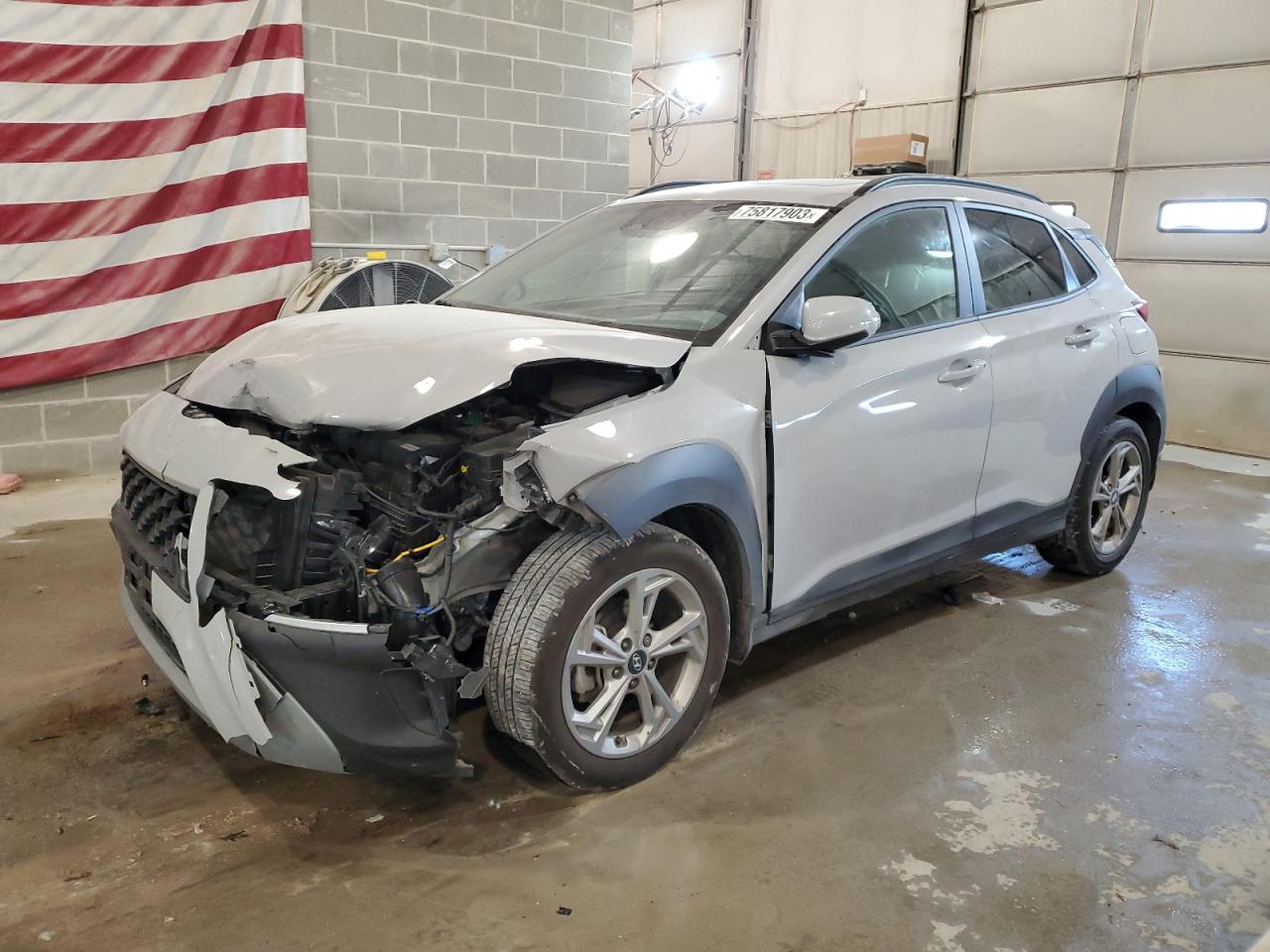 2022 HYUNDAI KONA SEL VIN:KM8K32AB7NU820910