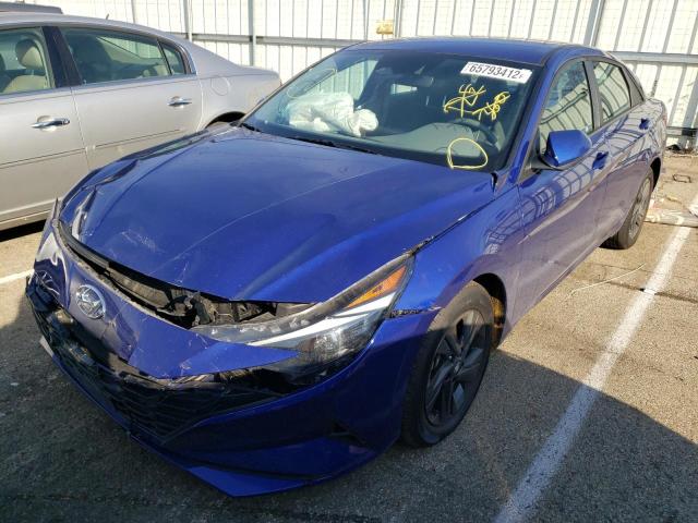 2021 HYUNDAI ELANTRA SEL VIN: KMHLS4AG3MU191532