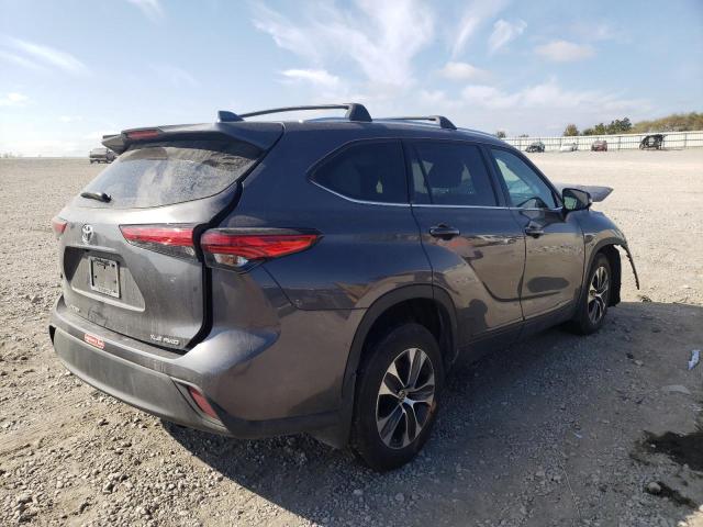 2021 TOYOTA HIGHLANDER XLE VIN: 5TDHZRBHXMS160843