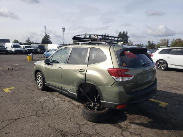 2021 SUBARU FORESTER PREMIUM VIN: JF2SKAFC8MH498905