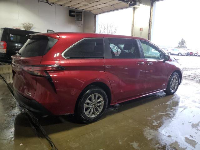 2021 TOYOTA SIENNA XLE VIN: 5TDYSKFC4MS029918