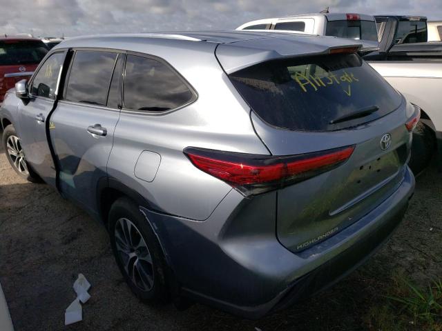 2021 TOYOTA HIGHLANDER XLE VIN: 5TDGZRBH1MS056849