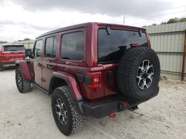 2021 JEEP WRANGLER UNLIMITED RUBICON VIN: 1C4HJXFN4MW715667