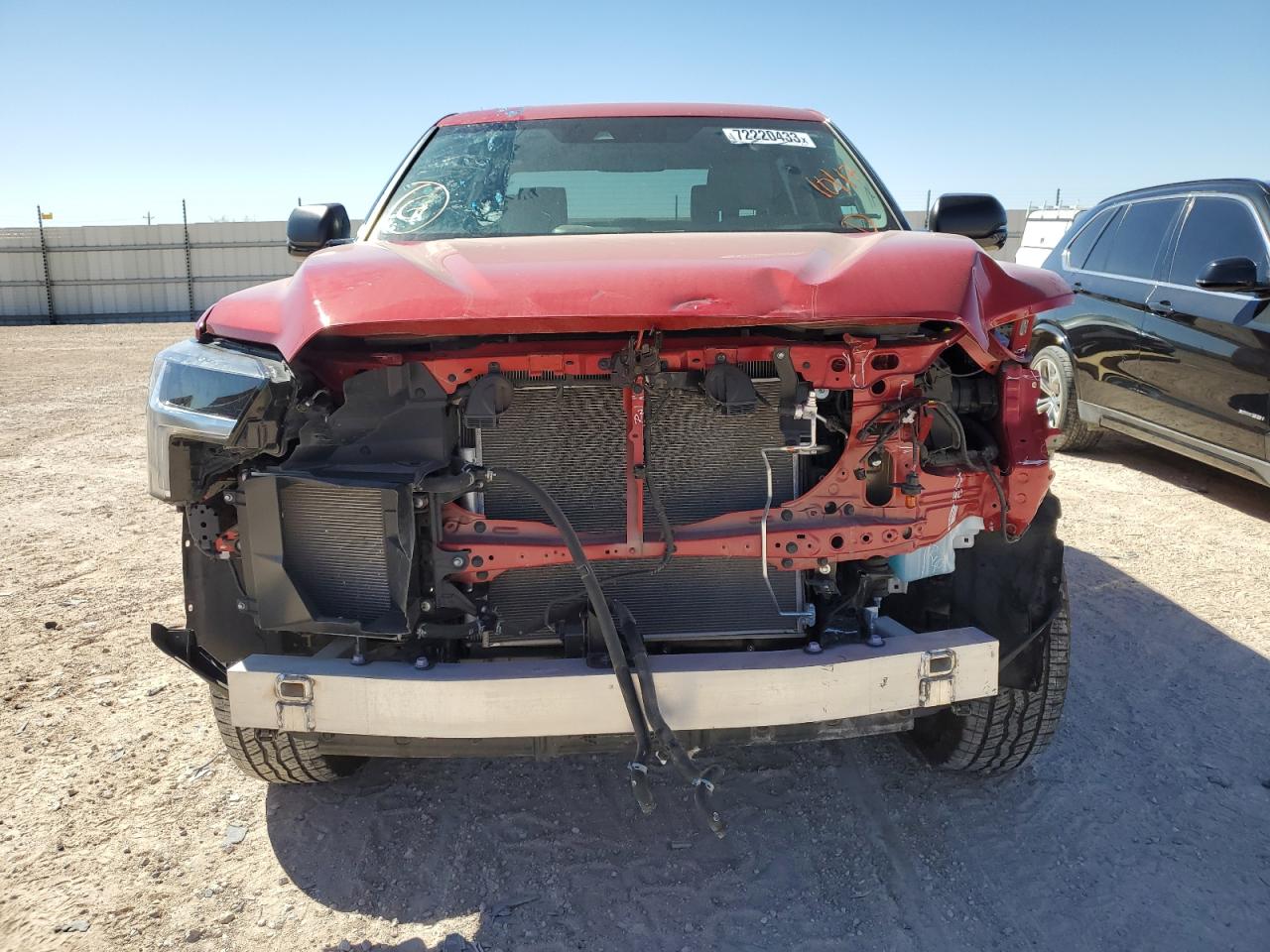 2022 TOYOTA TUNDRA CREWMAX SR VIN:5TFLA5DB3NX002388