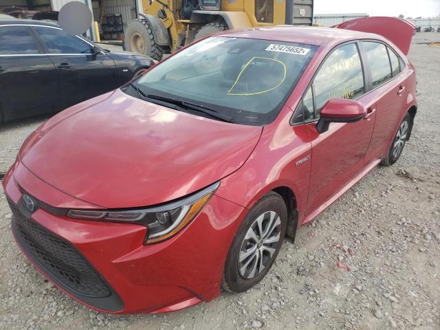 2021 TOYOTA COROLLA LE VIN: JTDEAMDEXMJ024273