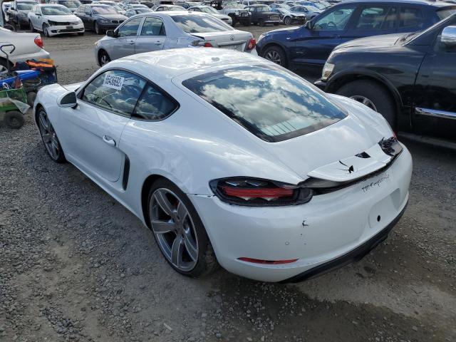 2021 PORSCHE CAYMAN S VIN: WP0AB2A88MS275091