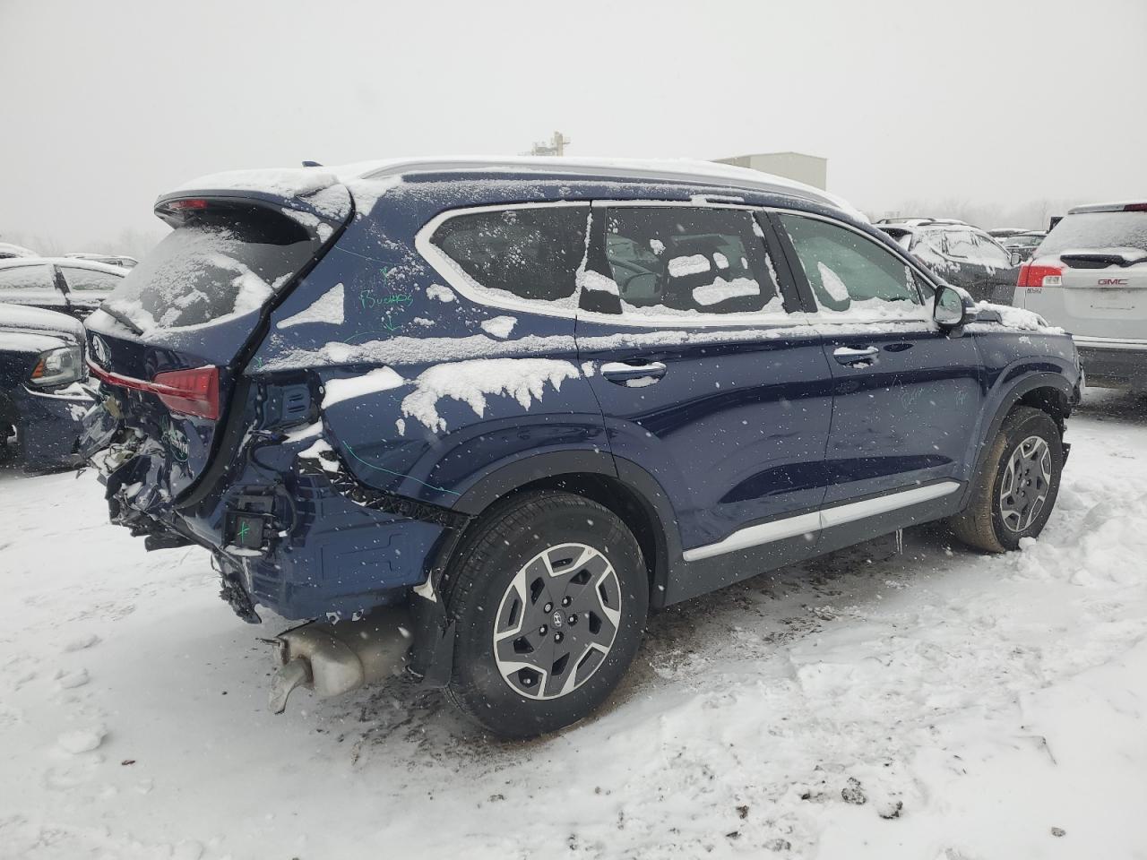 2023 HYUNDAI SANTA FE BLUE VIN:5NMS2DA11PH000441