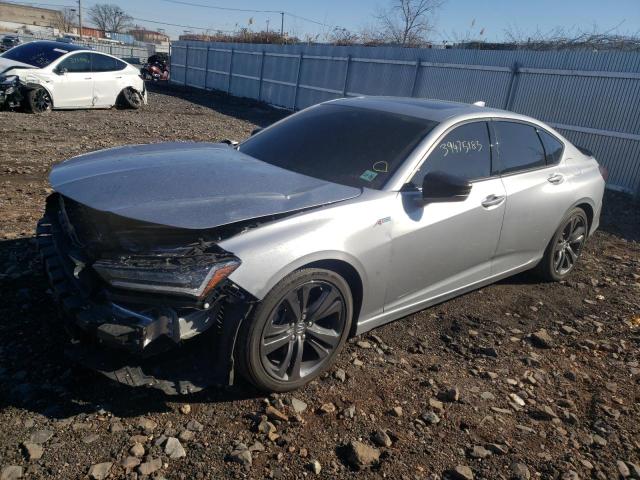 2021 ACURA TLX TECH A VIN: 19UUB5F51MA014700