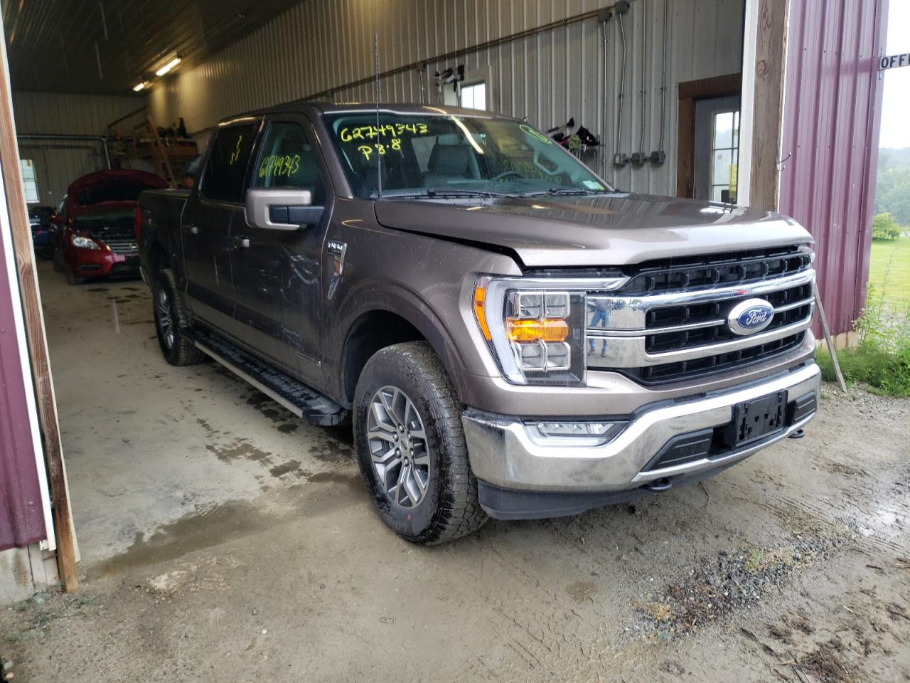 2022 FORD F150 SUPERCREW VIN:1FTFW1EDXNFB09628