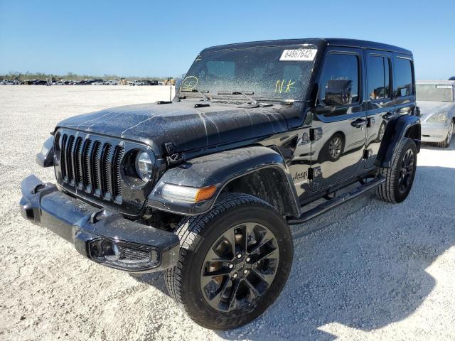 2021 JEEP WRANGLER UNLIMITED SAHARA VIN: 1C4HJXEN9MW501582