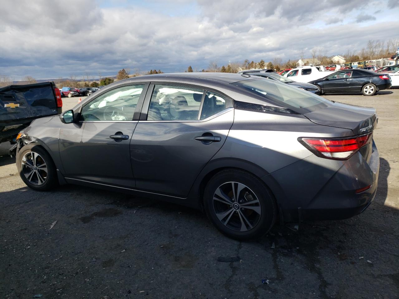 2022 NISSAN SENTRA SV VIN:3N1AB8CV7NY235418