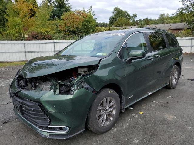 2021 TOYOTA SIENNA XLE VIN: 5TDYSKFC1MS033411