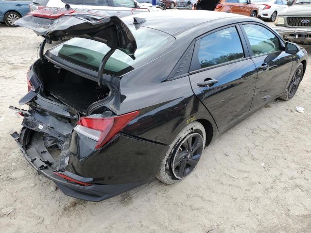 2021 HYUNDAI ELANTRA SEL VIN: 5NPLM4AG9MH033561