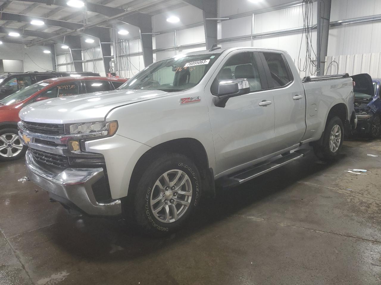 2022 CHEVROLET SILVERADO LTD K1500 LT VIN:1GCRYDEDXNZ151451