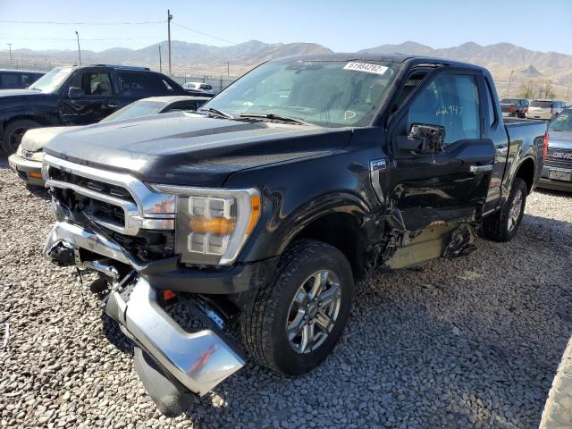 2021 FORD F150 SUPERCREW VIN: 1FTEW1C53MKD55580