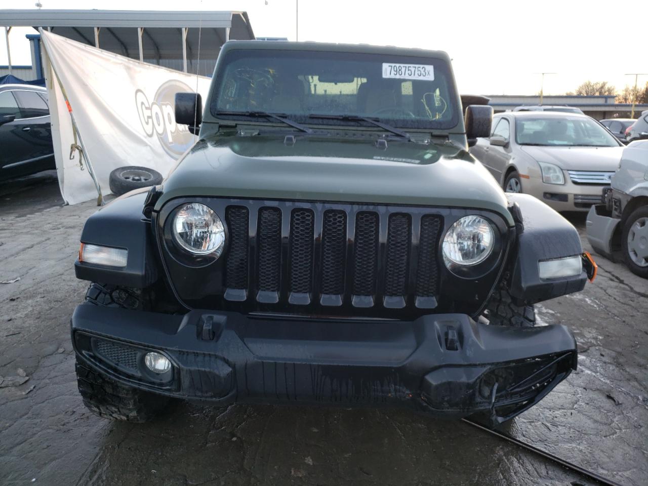 2022 JEEP WRANGLER UNLIMITED SPORT VIN:1C4HJXDG9NW224484