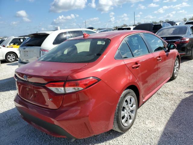 2021 TOYOTA COROLLA LE VIN: JTDEPMAE5MJ170938