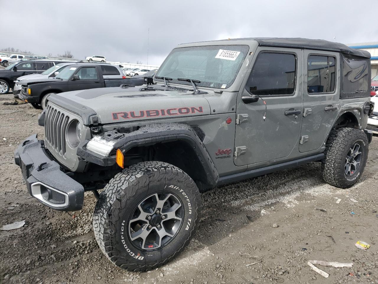 2022 JEEP WRANGLER UNLIMITED RUBICON VIN:1C4HJXFG9NW218746