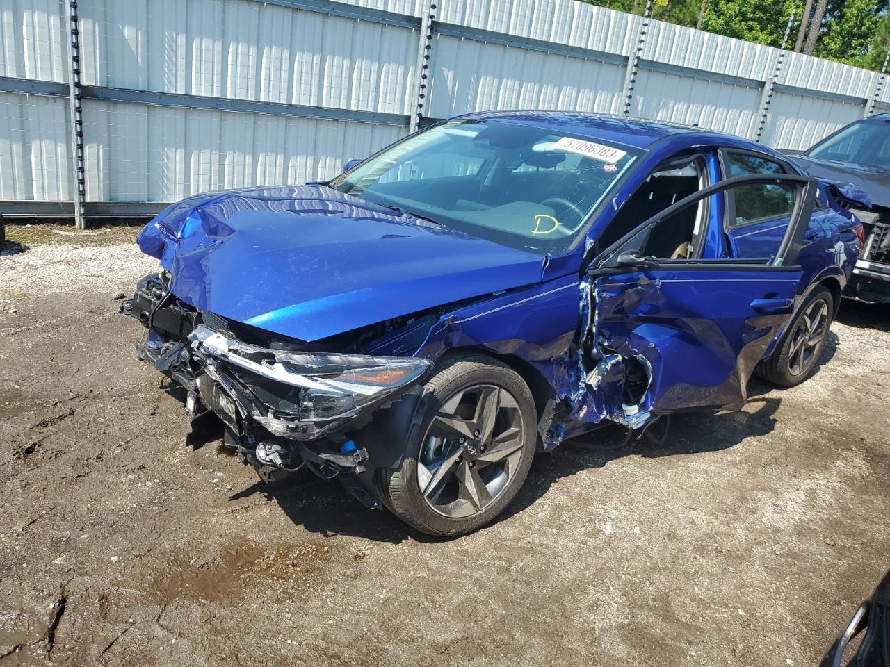 2023 HYUNDAI ELANTRA SEL VIN:KMHLS4AGXPU510249