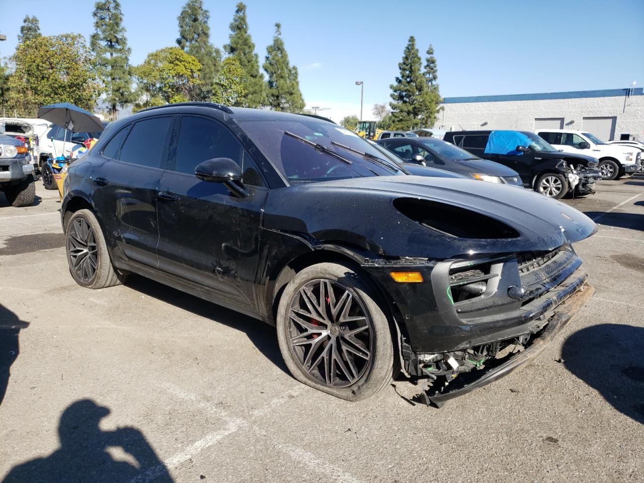 2022 PORSCHE MACAN S VIN:WP1AG2A56NLB23666