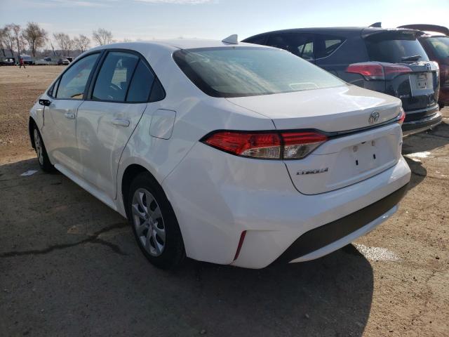 2021 TOYOTA COROLLA LE VIN: 5YFEPMAE4MP166245